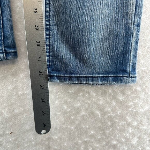 Volcom Jeans Womens Size 3/26 Stix Skinny Low Rise Light Washed Denim Blue - Picture 12 of 12